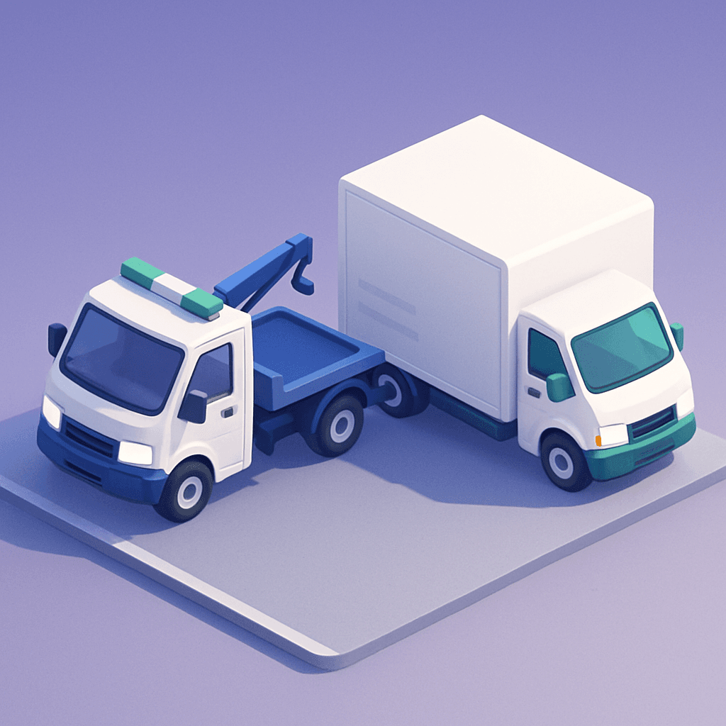 Servicios automotrices y logísticos: mecánica a domicilio, grúas y fletes