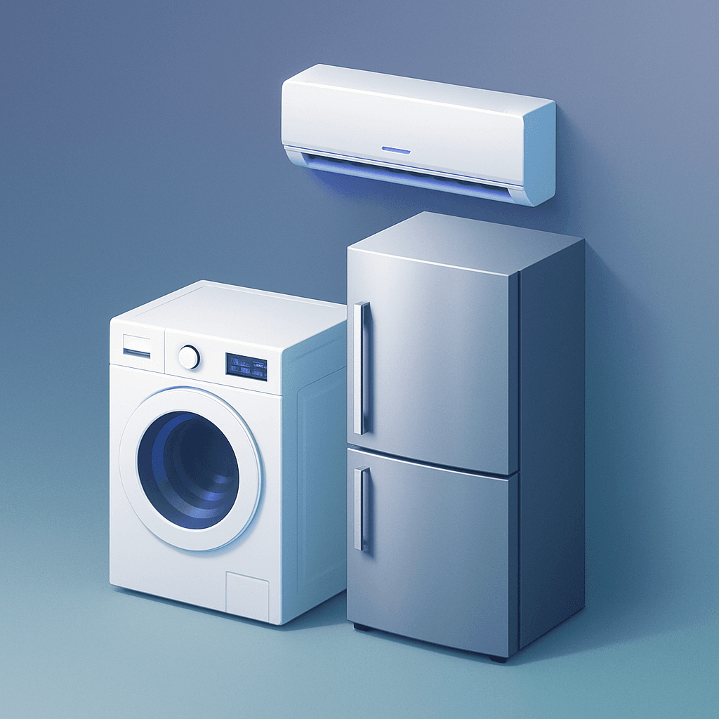Reparación de línea blanca, refrigeradores y climatización a domicilio