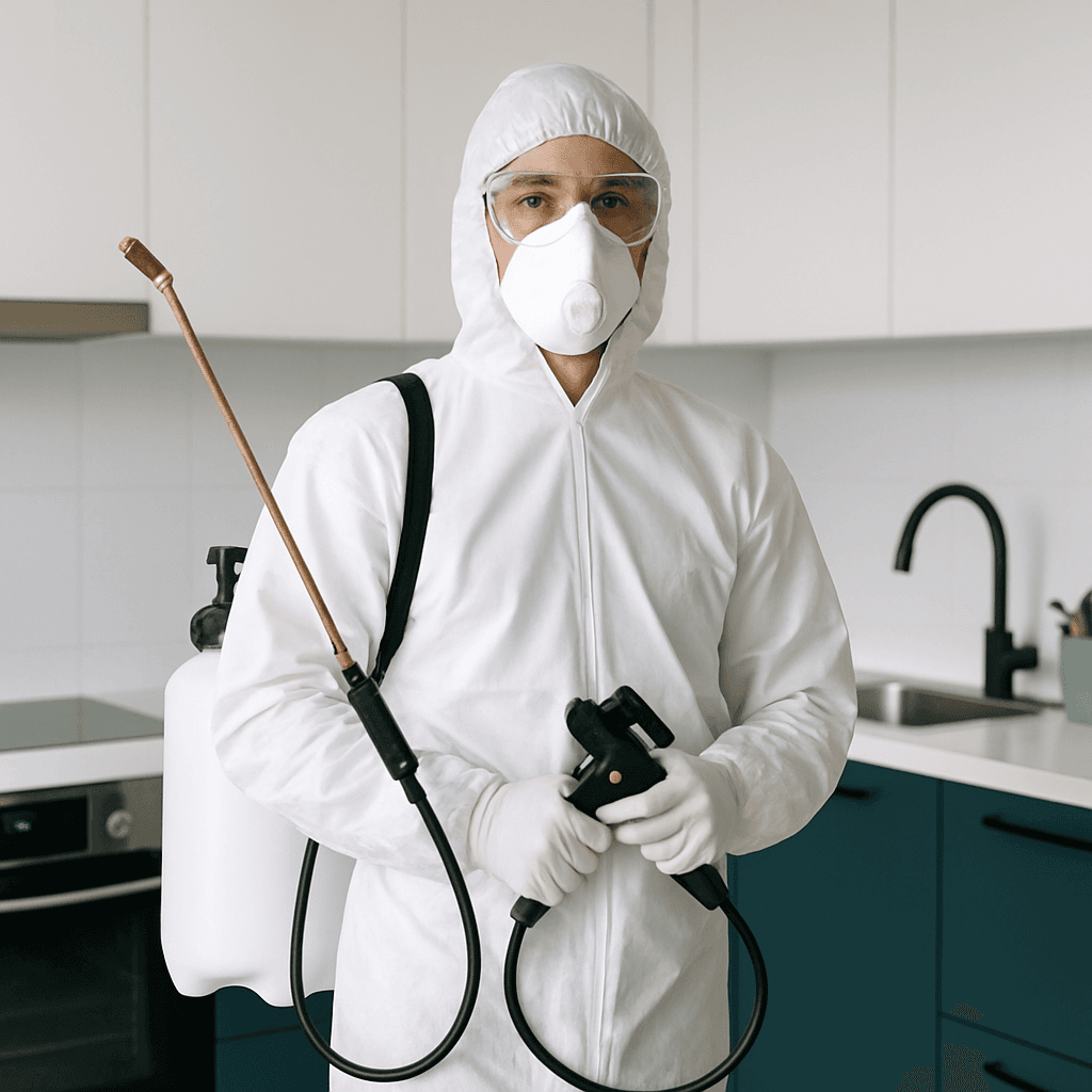 Fumigación y Control de Plagas — servicio profesional a domicilio